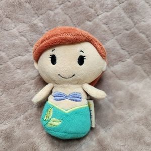 The Little Mermaid Disney Princess Ariel 4" Plush Doll Hallmark Itty Bittys